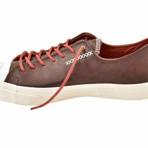 Converse Unisex Jack Purcell Sneakers Red Red Bord